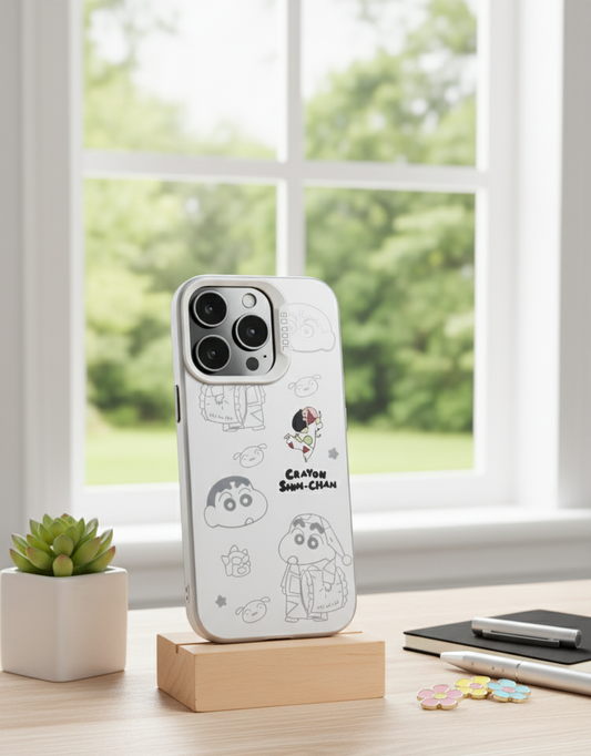 Cool Shin Chan Cartoon TPU Silicone Case
