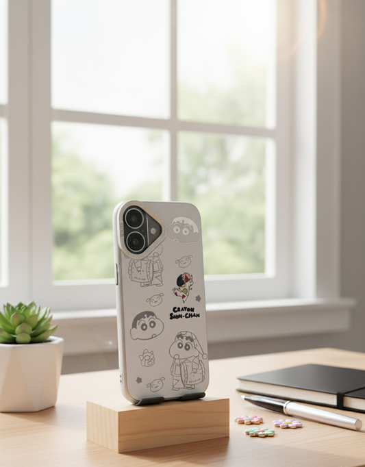 Cool Shin Chan Cartoon TPU Silicone Case