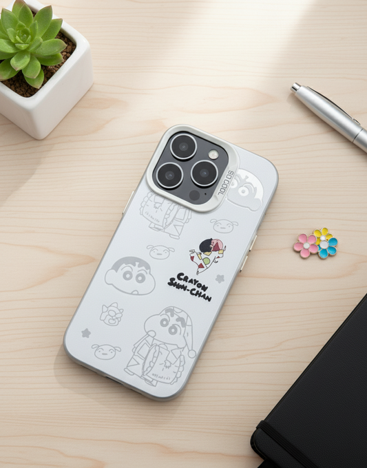 Cool Shin Chan Cartoon TPU Silicone Case