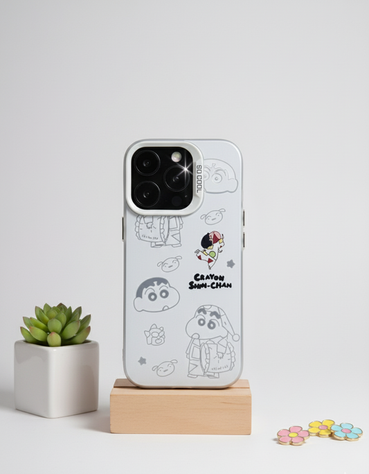 Cool Shin Chan Cartoon TPU Silicone Case