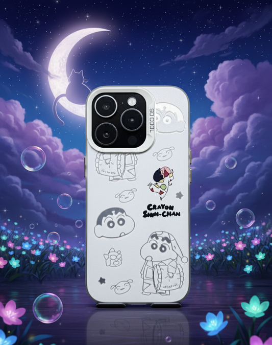 Cool Shin Chan Cartoon TPU Silicone Case